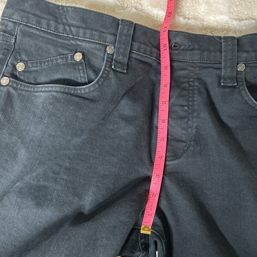 Rock & Republic Men Black‎ Straight Bootcut Jeans Mid Rise Relaxed Fit Size 36